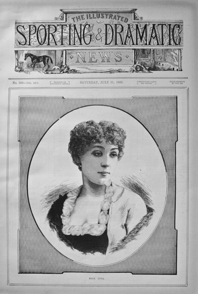 Mlle. Luna. 1886.