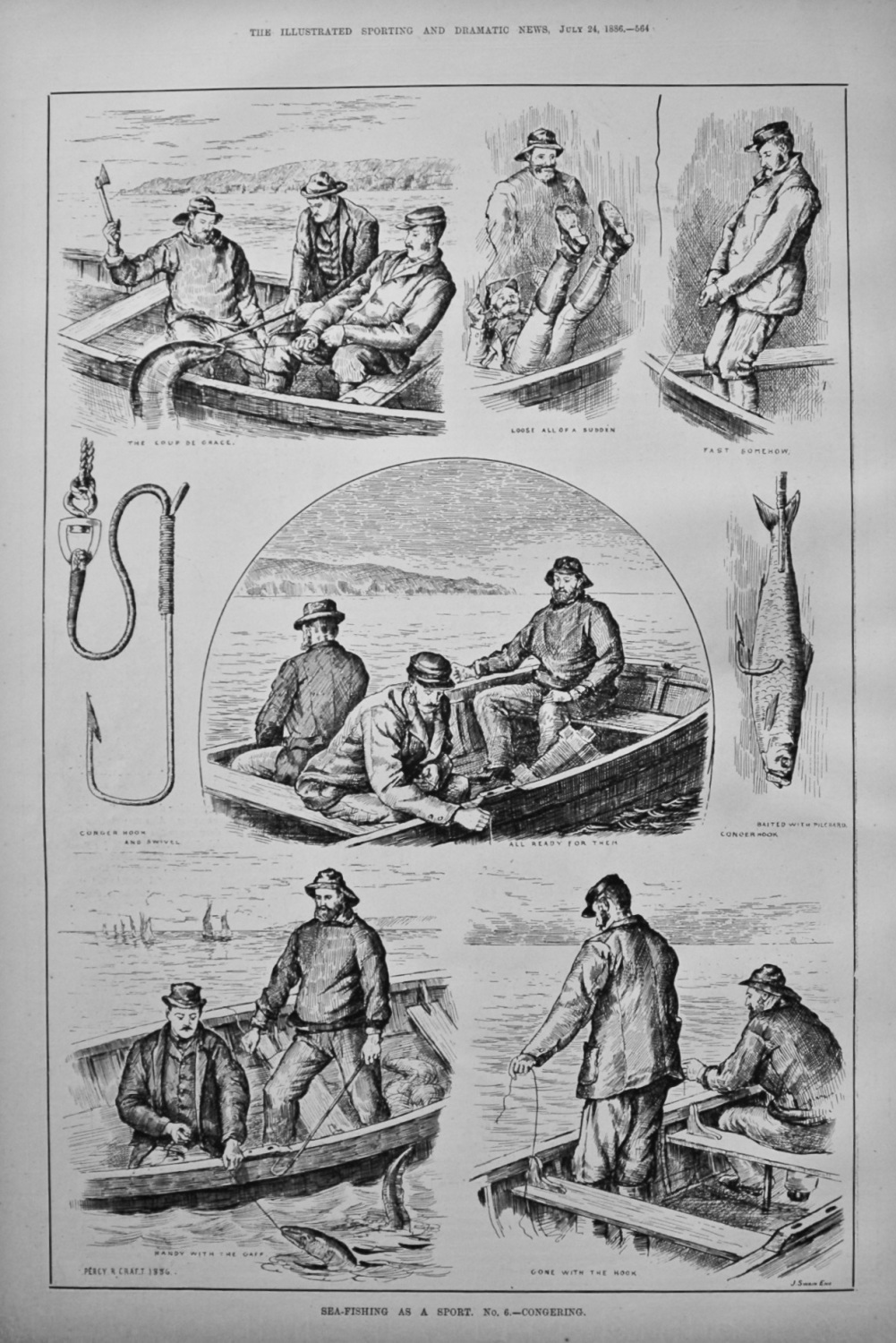 Sea-Fishing as a Sport. No. 6.- Congering.