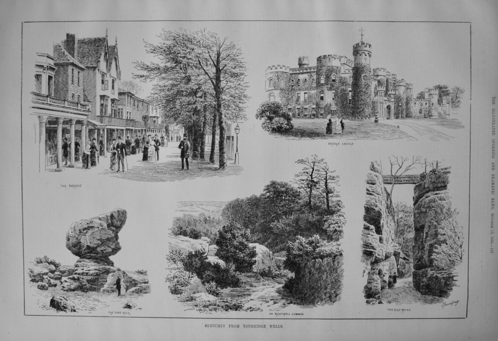 Sketches from Tonbridge Wells. 1886