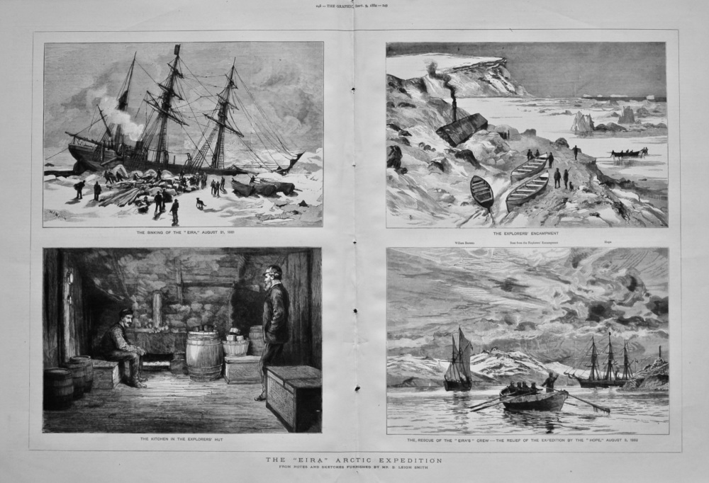 The "Eira" Arctic Expedition. 1882