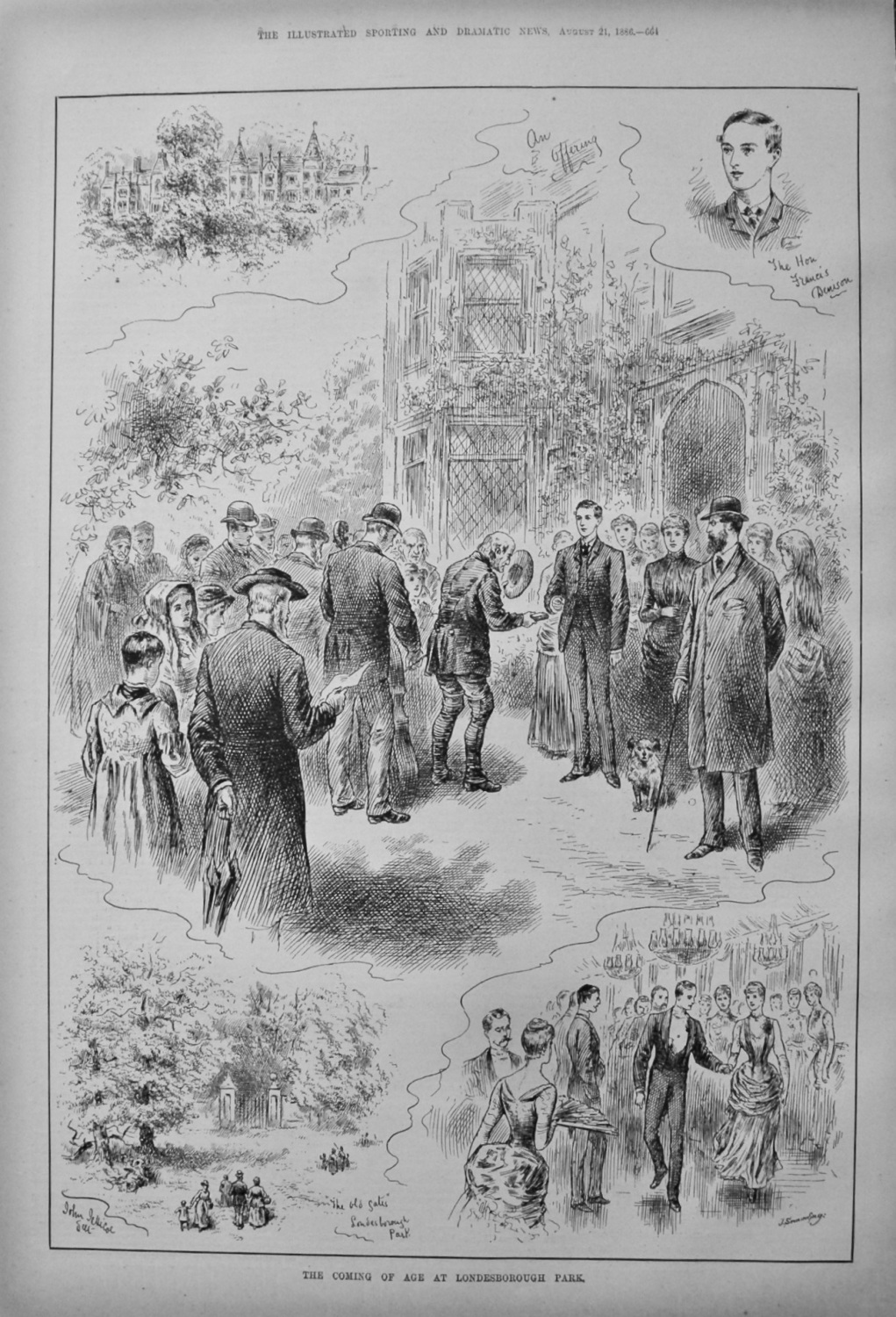 The Coming of Age at Londesborough Park. 1886