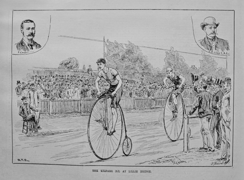 The Kildare B.C. at Lillie Bridge. 1886.