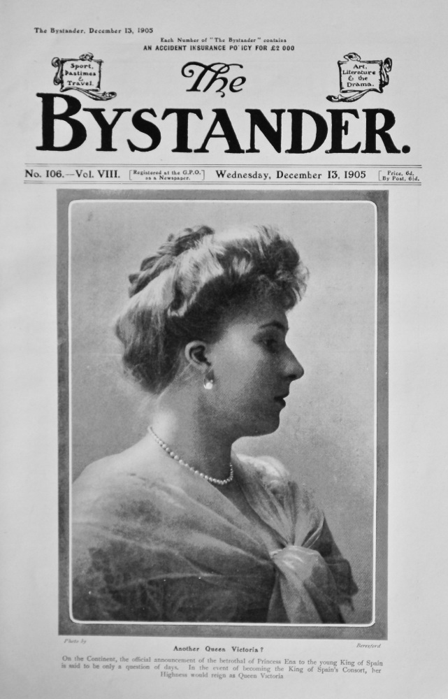 The Bystander. December 13th, 1905.