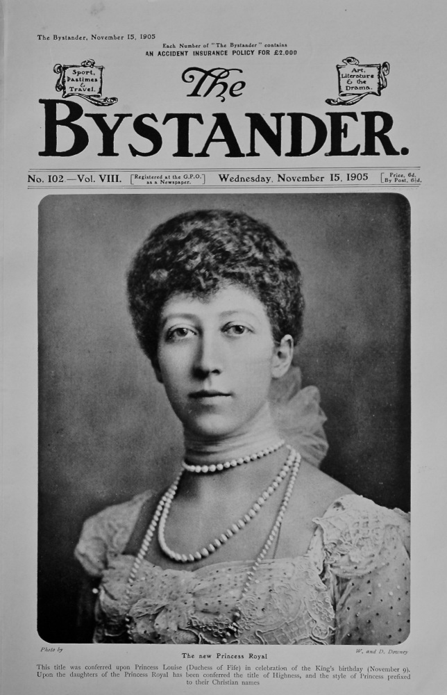 The Bystander. November 15th, 1905. 