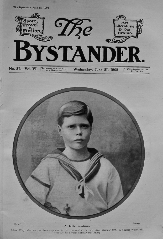 The Bystander. June 21st, 1905.