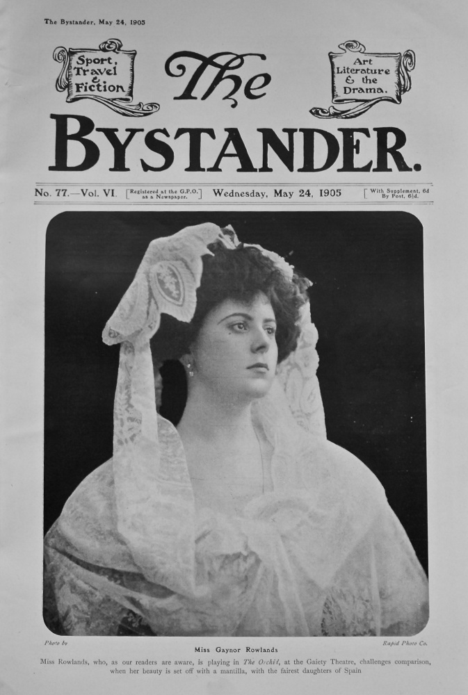 The Bystander. May 24th, 1905.