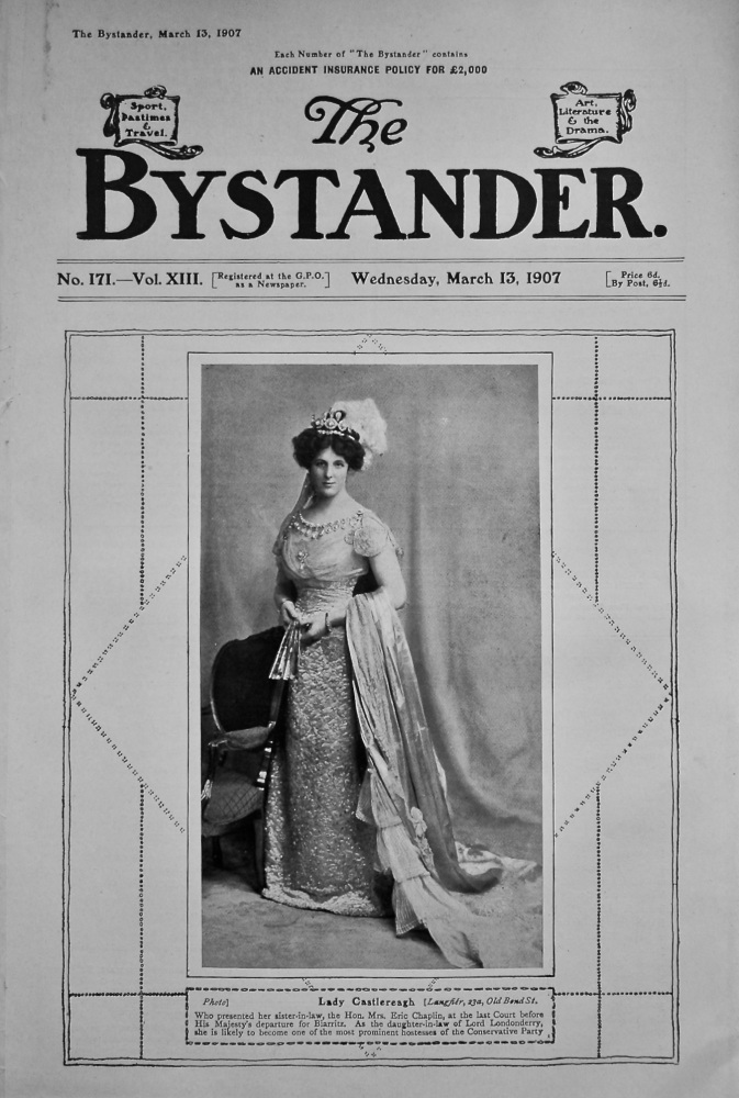The Bystander. March 13th, 1907.