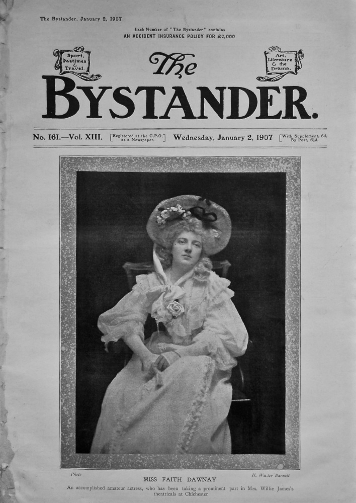 The Bystander. January 2nd, 1907.