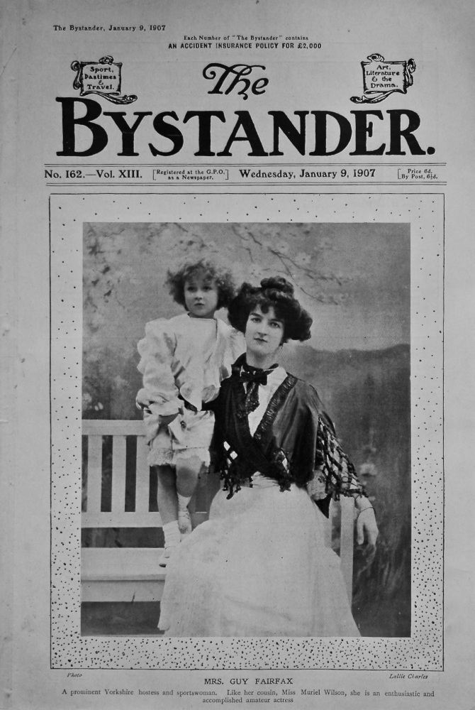 The Bystander. January 9th, 1907.