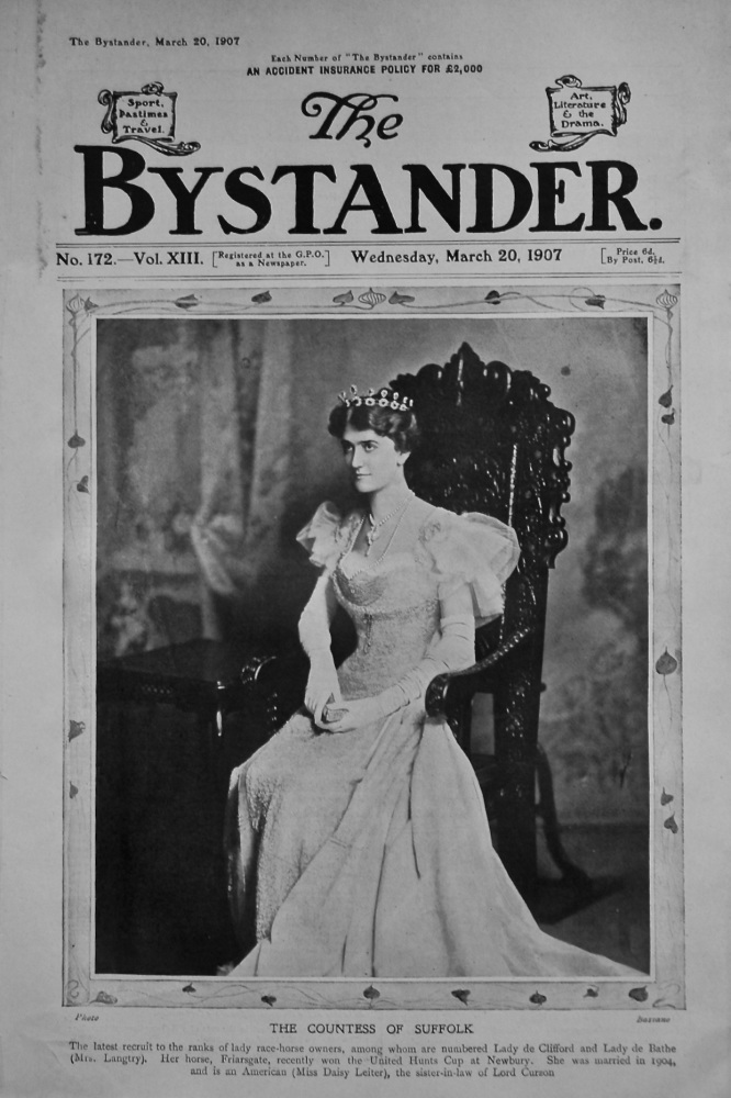 The Bystander. March 20th, 1907.