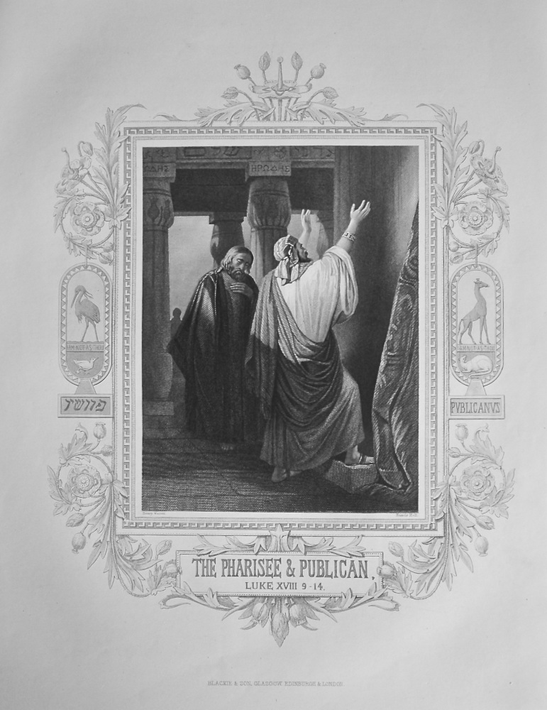 The Pharisee & Publican. 1871.