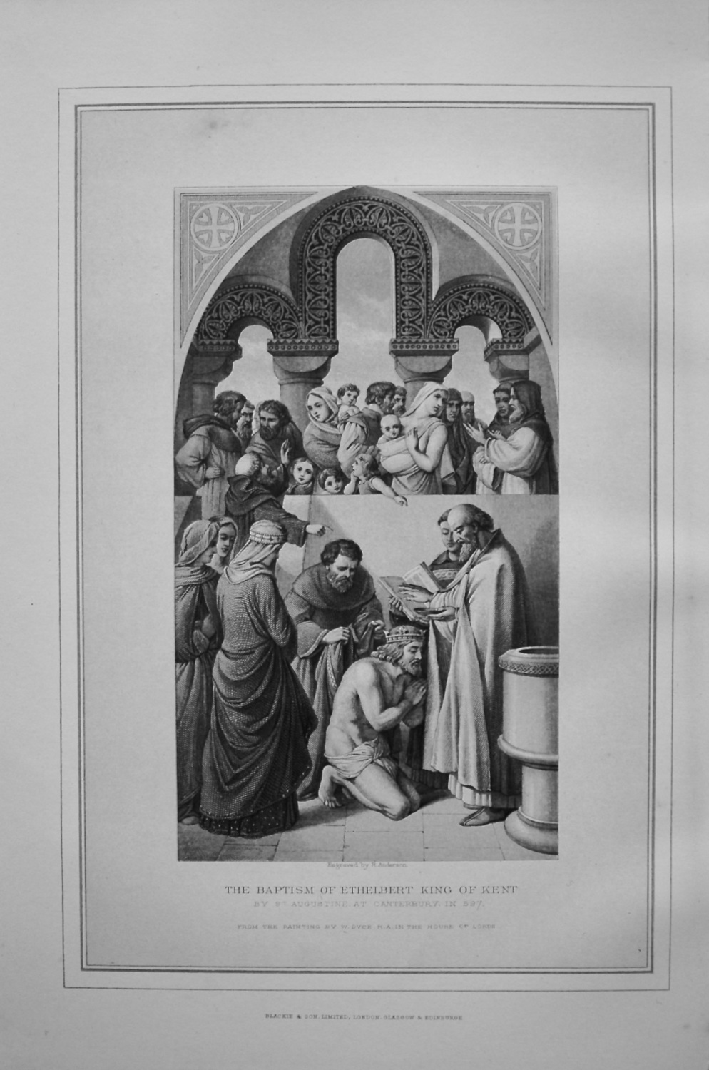 The Baptism of Ethelbert King of Kent.