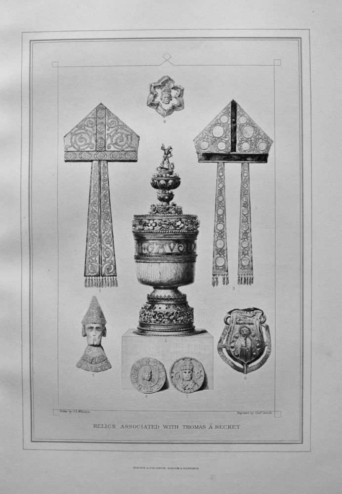 Relics Associated with Thomas A Becket.