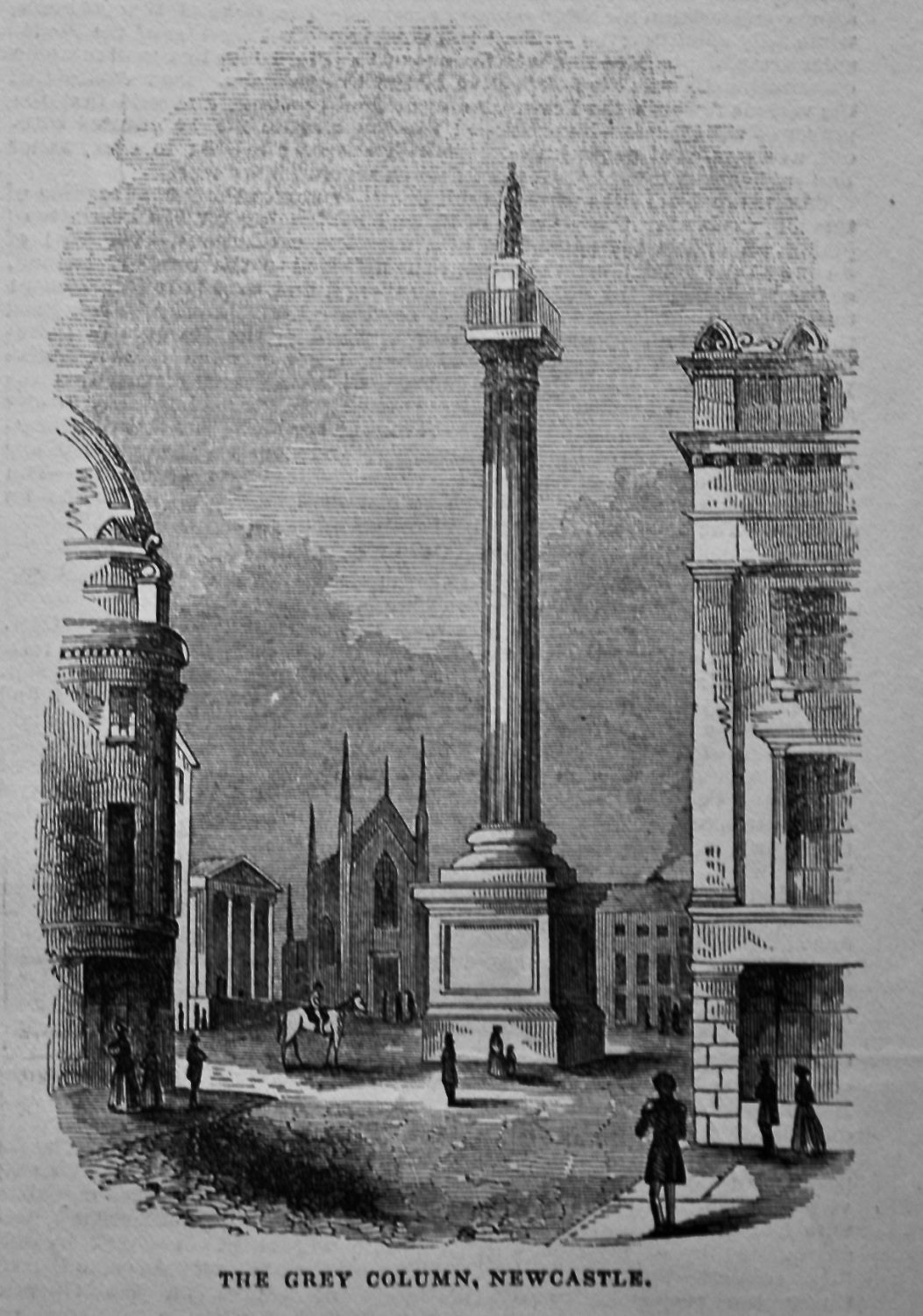 The Grey Column, Newcastle. 1845.