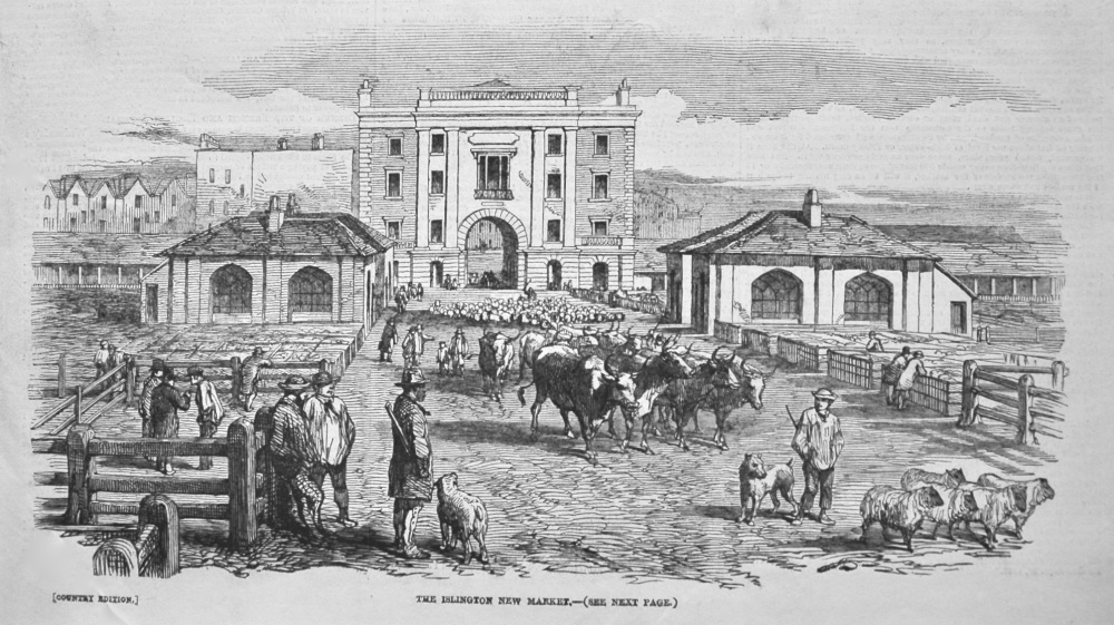 Islington New Market. 1849.