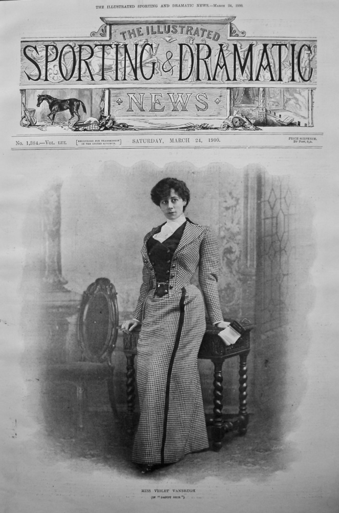 Miss Violet Vanbrugh. (In "Dandy Dick"). 1900.