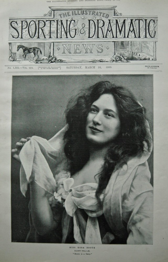 Miss Rosa Boote. (Gaiety Theatre). "Maisie is a Daisy."