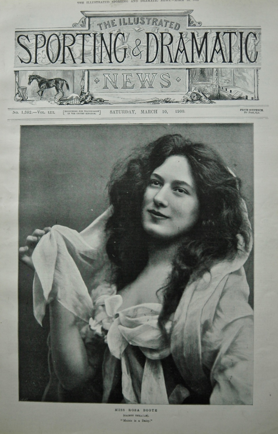 Miss Rosa Boote. (Gaiety Theatre). 