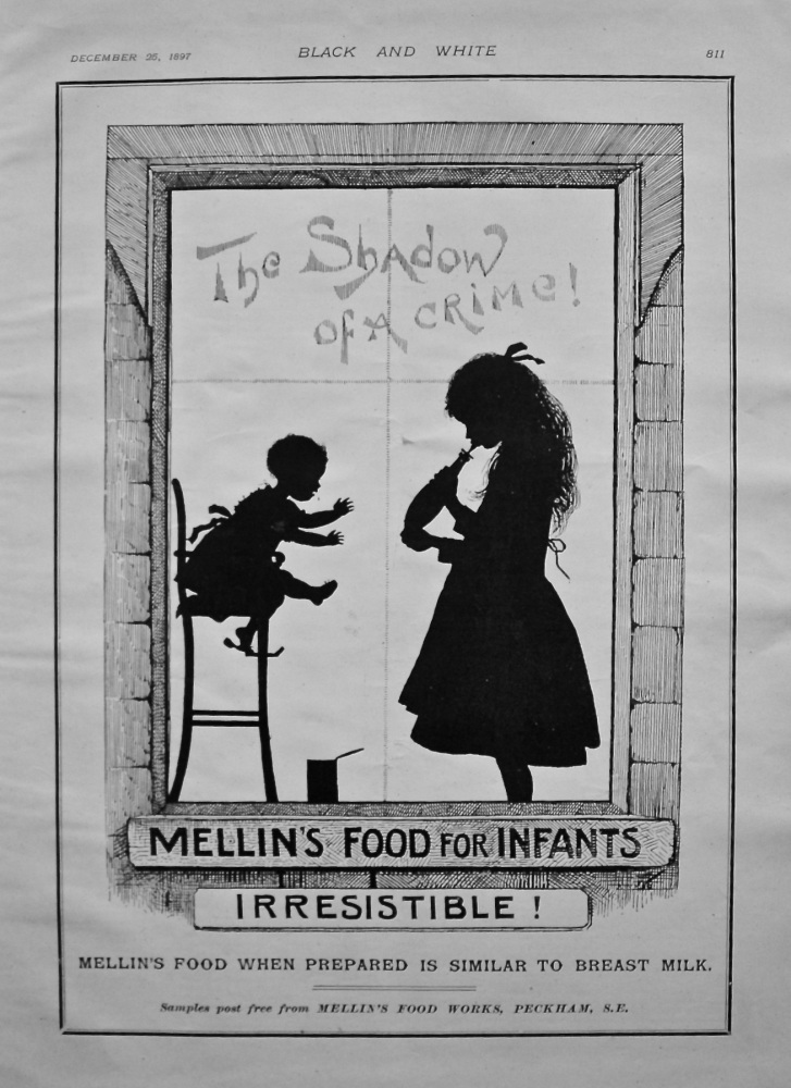 Mellin's Food for Infants. 1897.