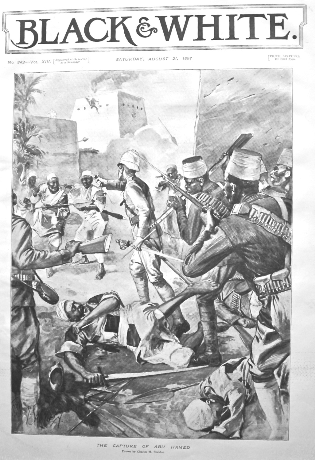 The Capture of Abu Hamed. 1897.