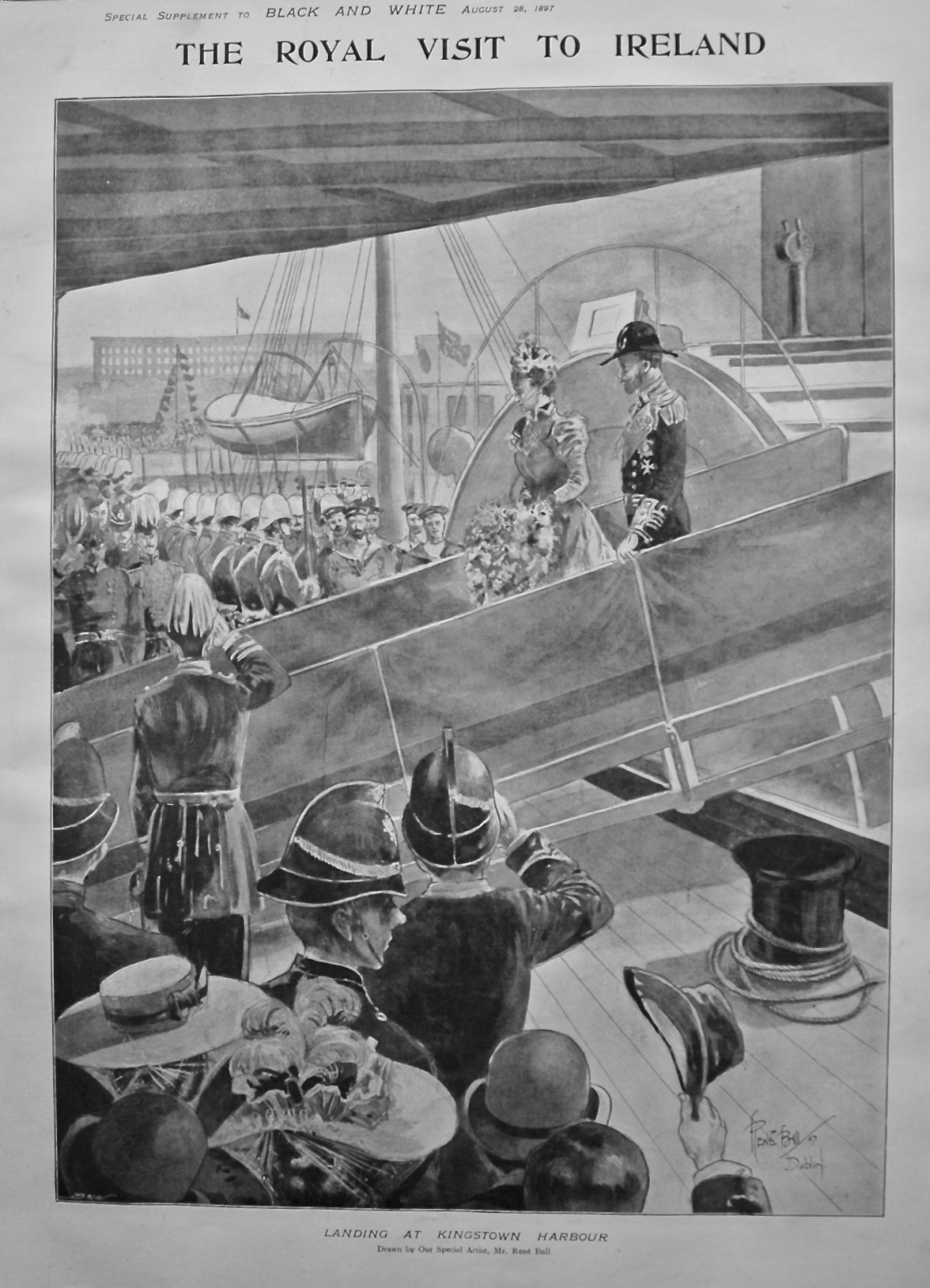 The Royal Visit to Ireland. (Supplement). 1897.
