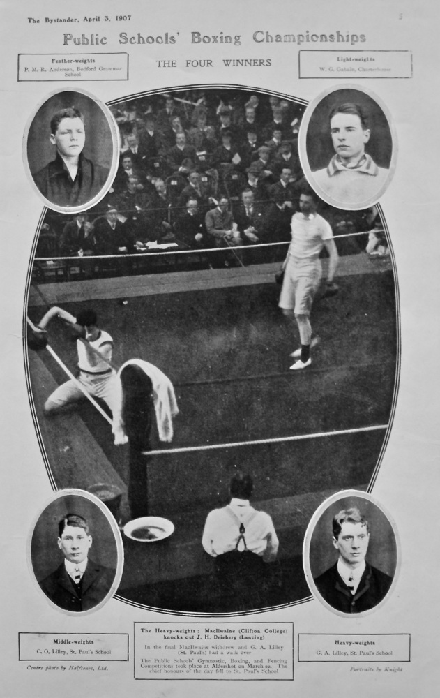 Public Schools' Boxing Championships. 1907.