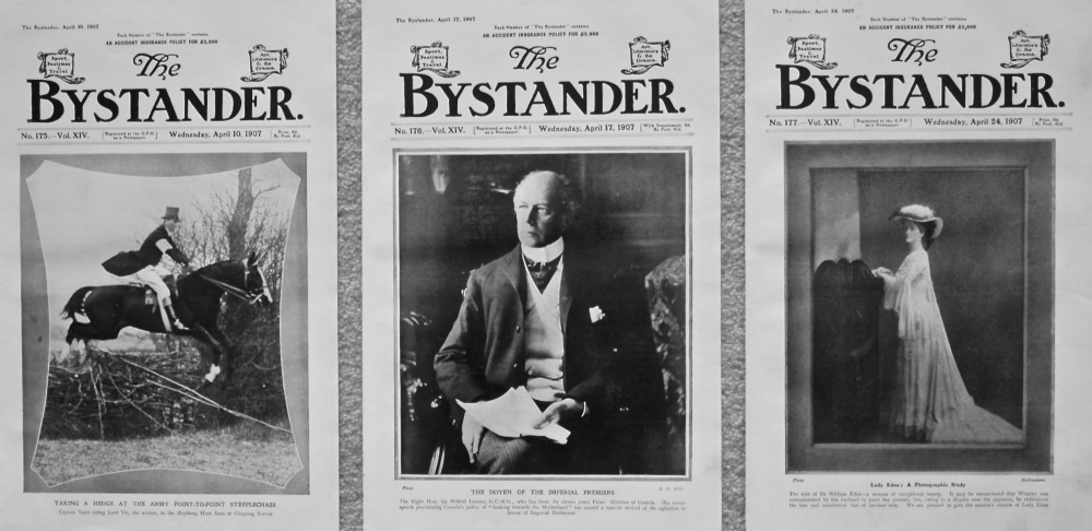 The Bystander. (Front Pages). 1907.
