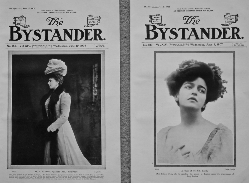The Bystander. (Front Pages) 1907.
