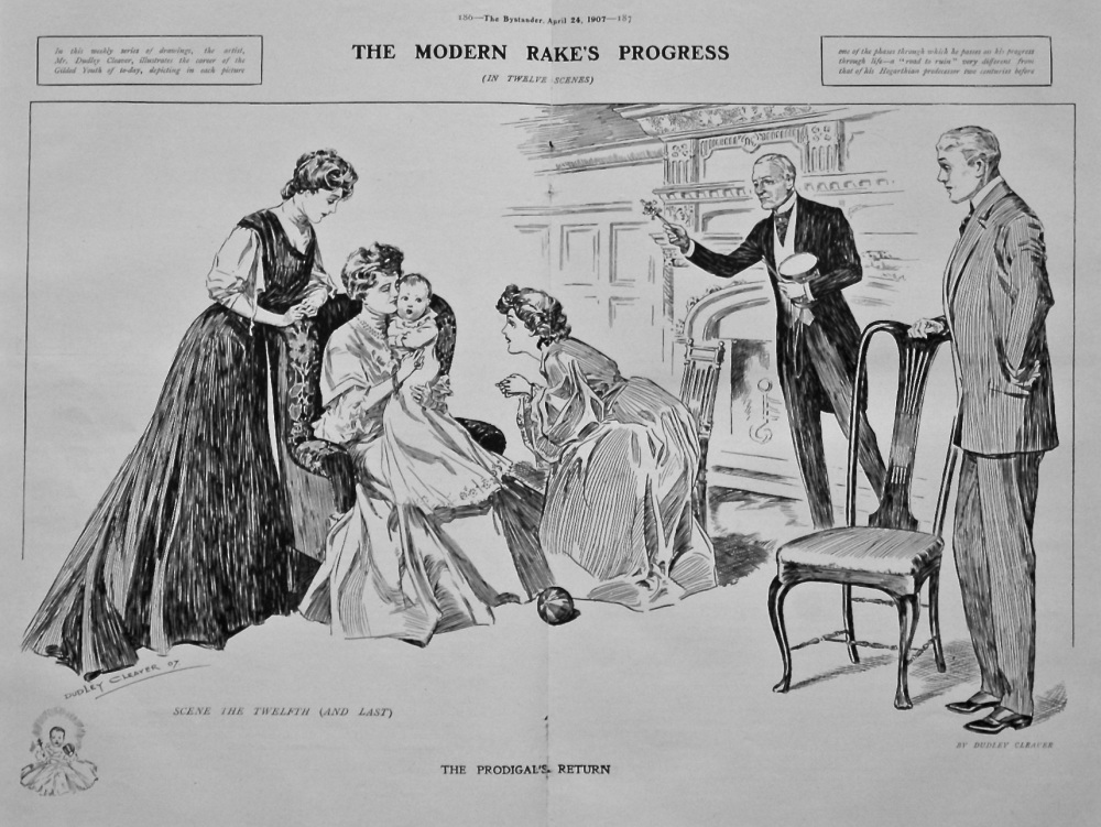 The Modern Rake's Progress. (Scene the Twelfth (and last). 1907.