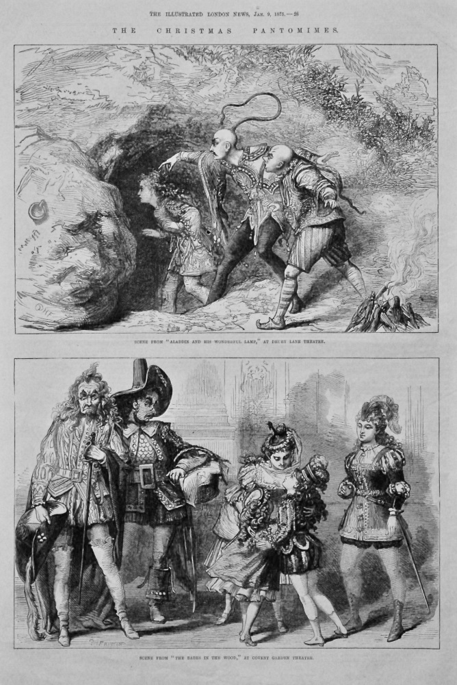 Christmas Pantomimes. 1875.