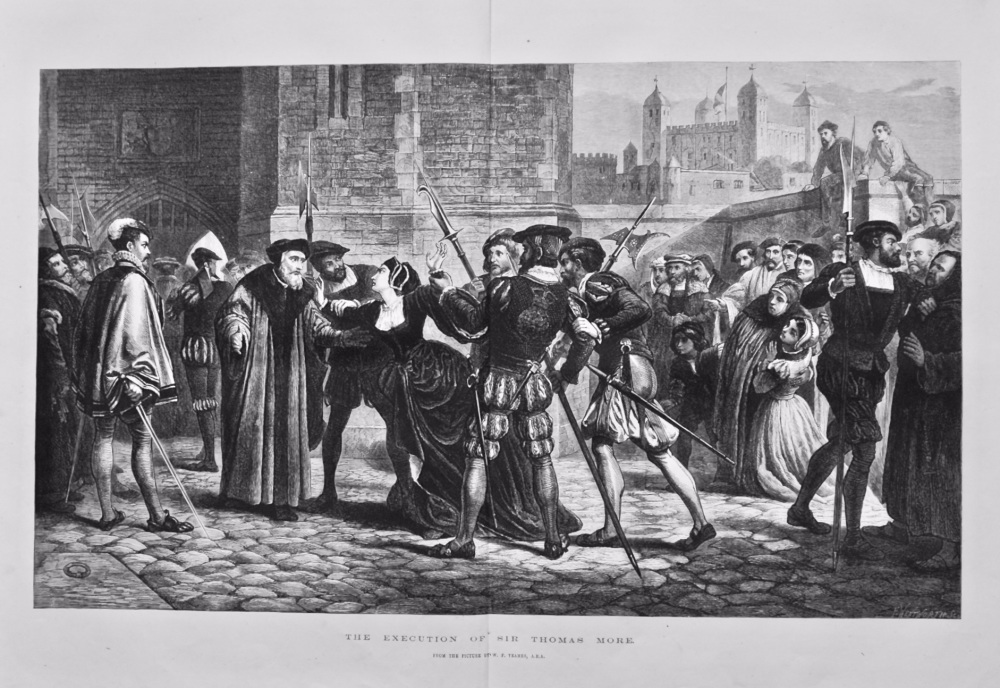 The Execution of Sir Thomas More. 1875.
