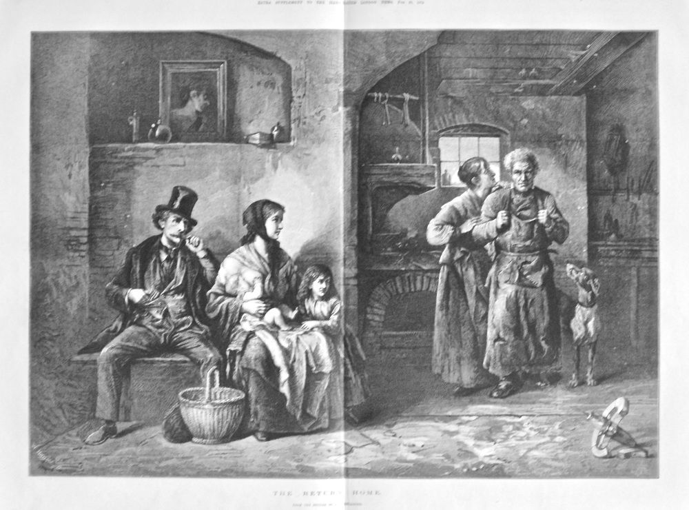 The Return Home. 1875.