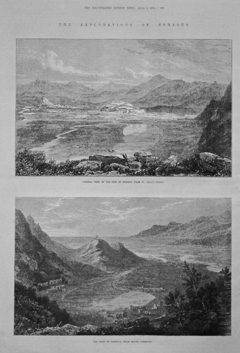 Explorations of Ephesus. 1875.