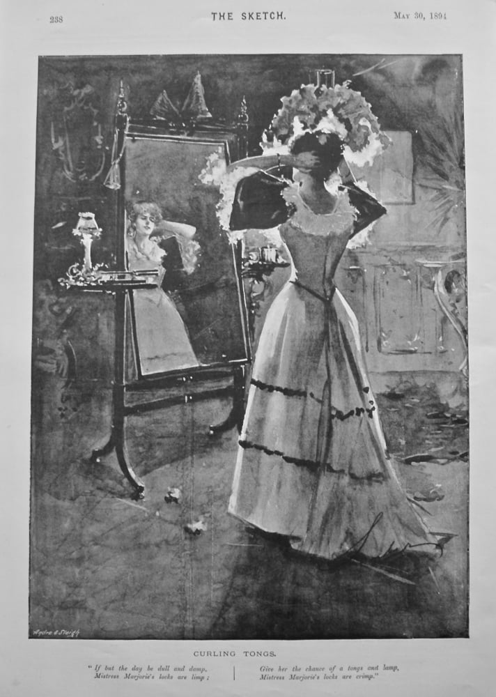 Curling Tongs. 1894.