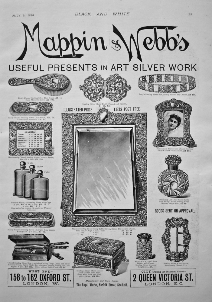 Mappin & Webb's,  1894.