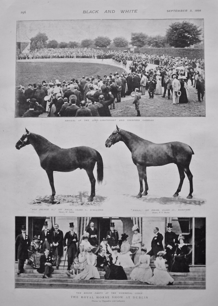 The Royal Horse Show at Dublin. 1898.