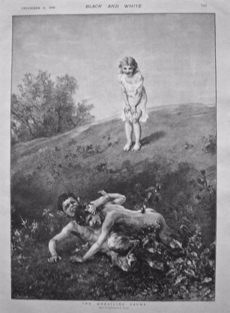 The Wrestling Fauns. 1898.