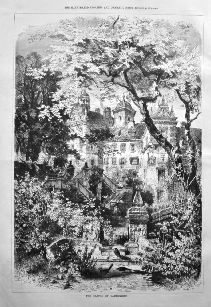 The Castle of Lauenstein. 1879.