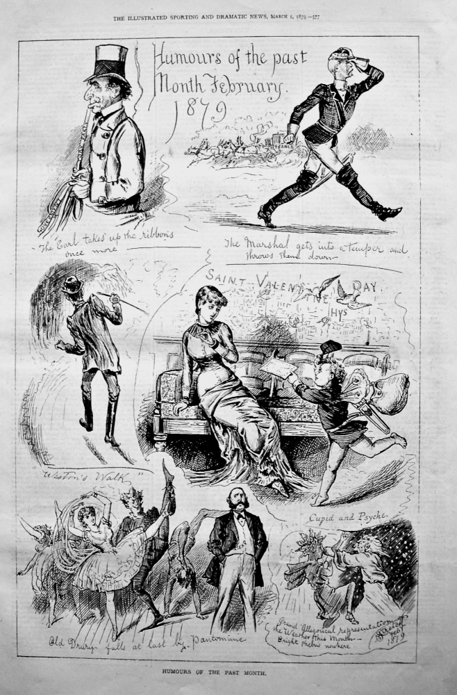 Humours of the Past Month February 1879. 