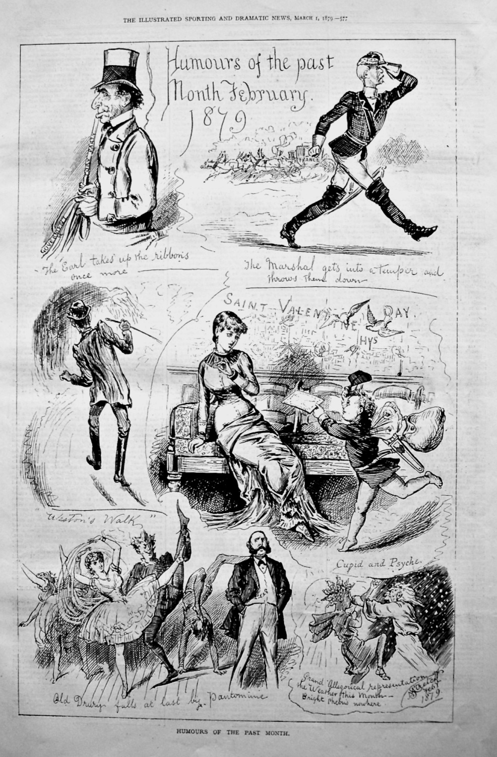 Humours of the Past Month. February 1879. 