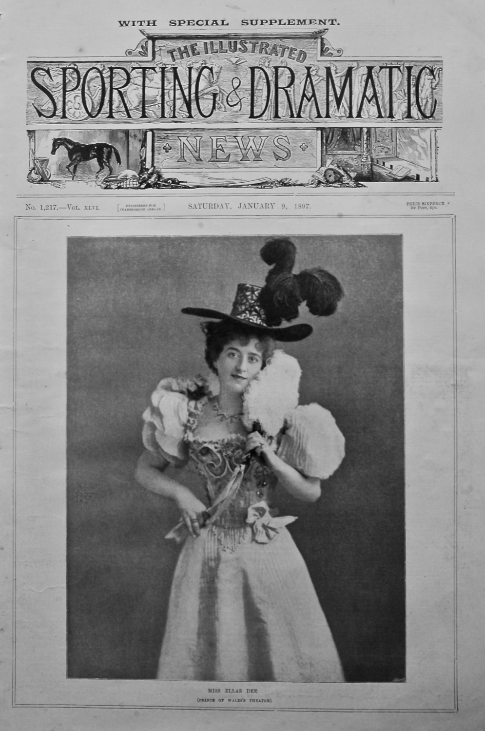 Miss Ellas Dee. (Prince of Wales's Theatre). 1897.