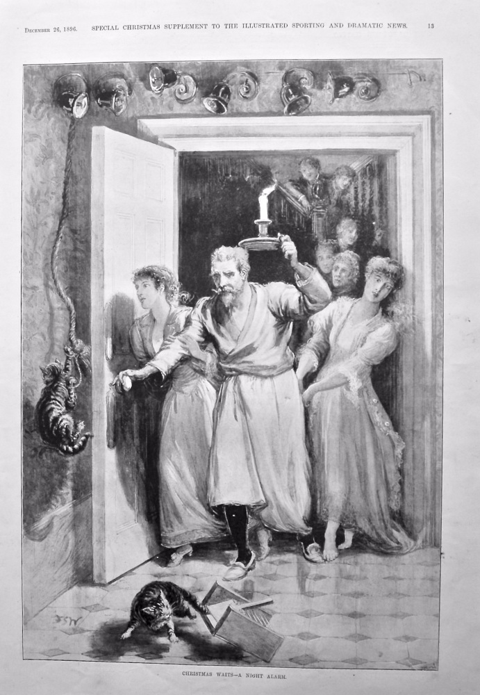 Christmas Waits - A Night Alarm. 1896.