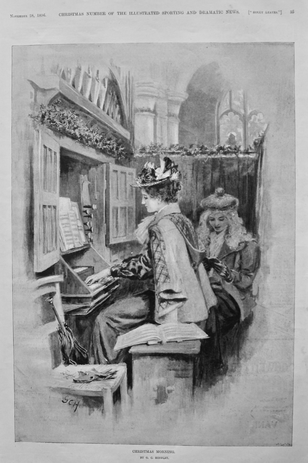 Christmas Morning.  1896.