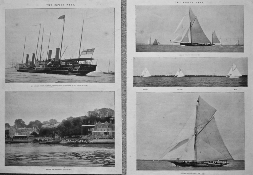 The Cowes Week.  1896.