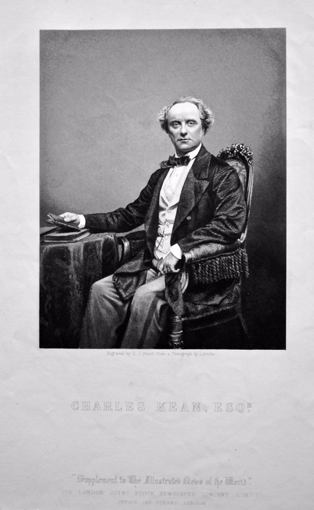 Charles Kean, Esq.  1858c.