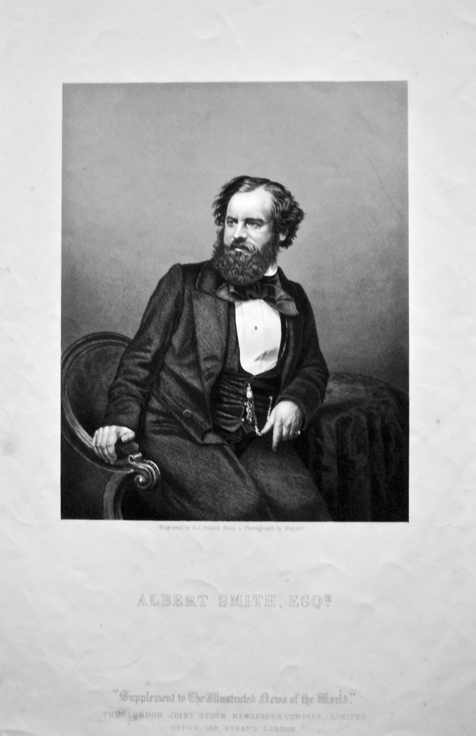 Albert Smith, Esq. 1858c