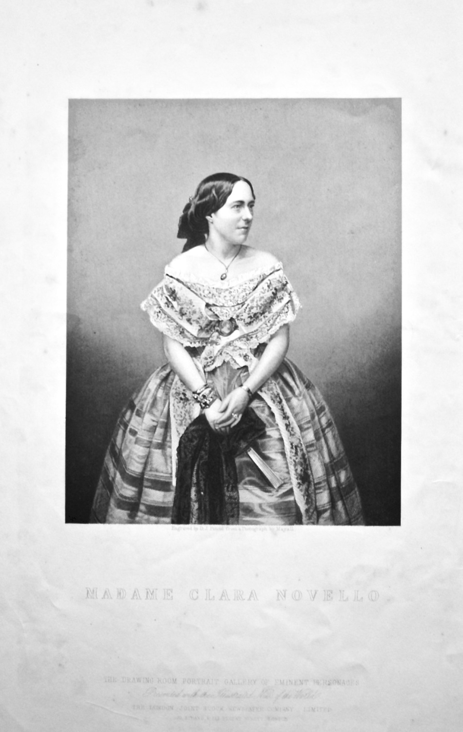 Madame Clara Novello.  1858c.