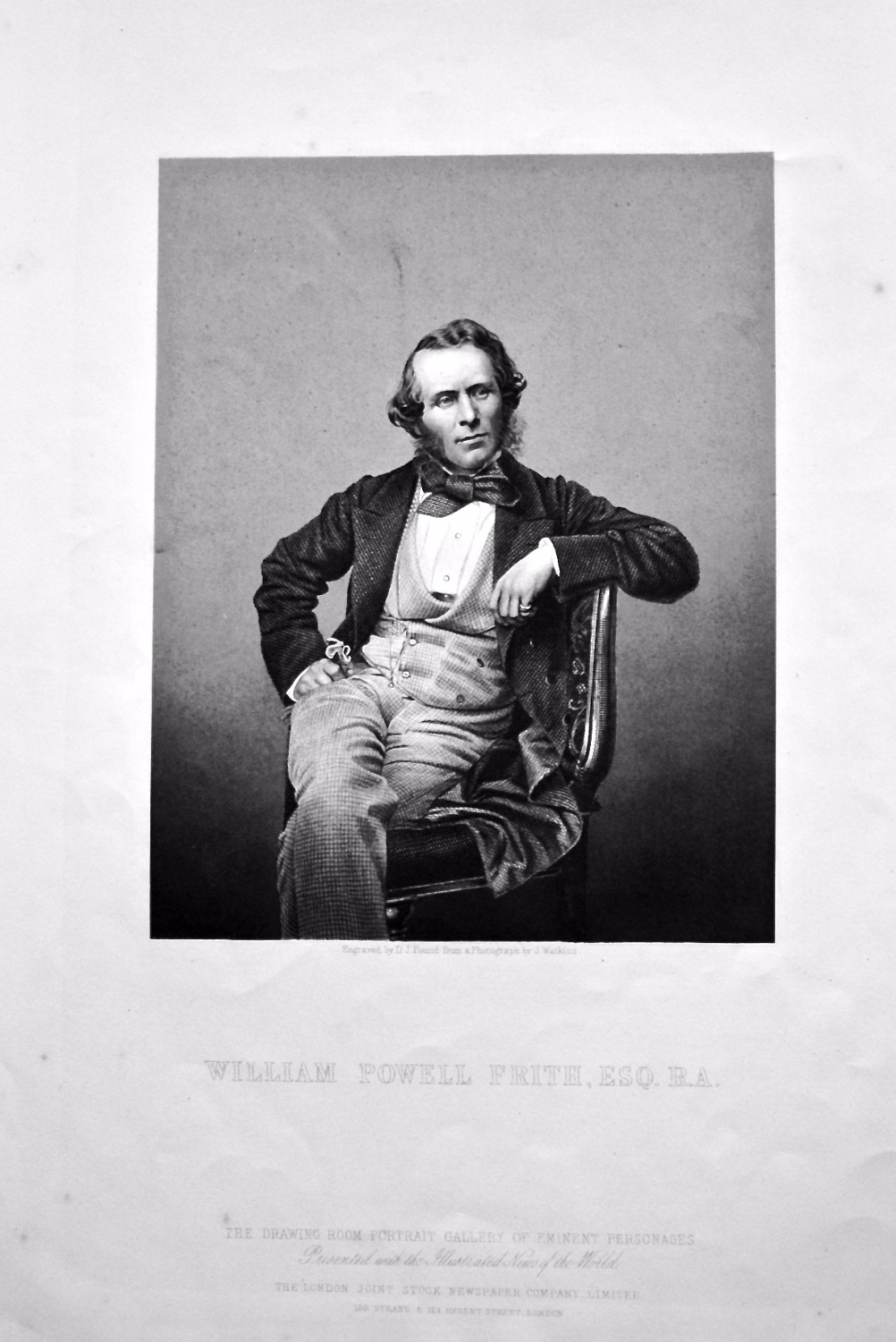 William Powell Frith, Esq.  R.A.  1858c.