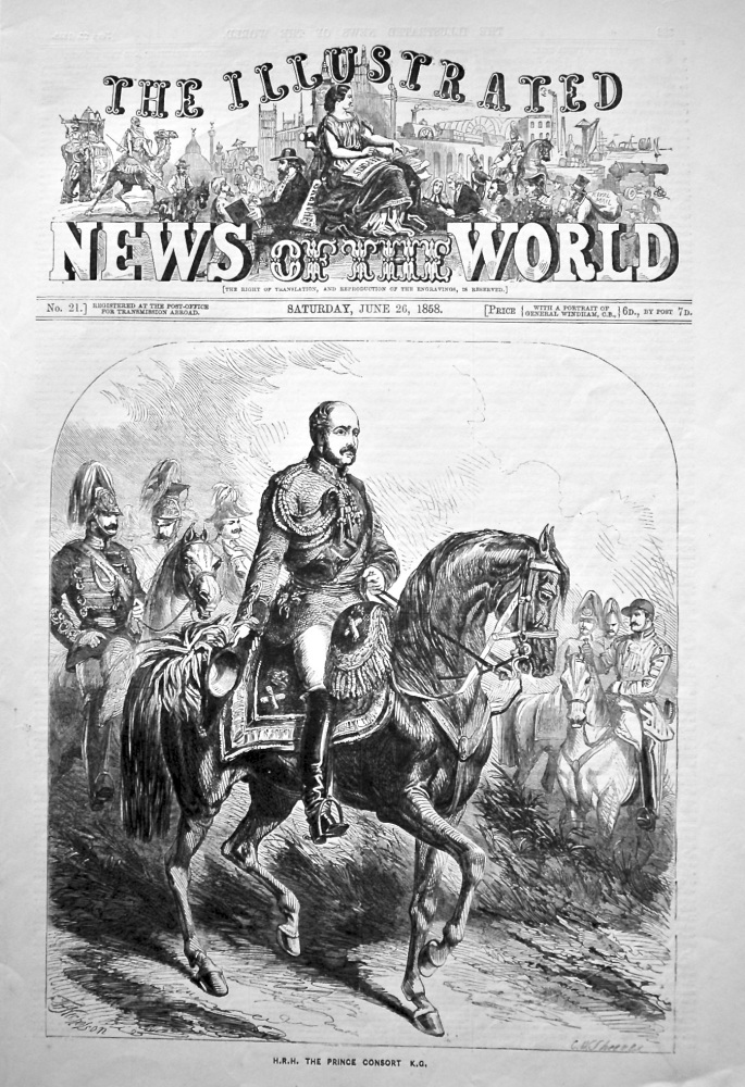The Illustrated News of the World, June 26th, 1858.