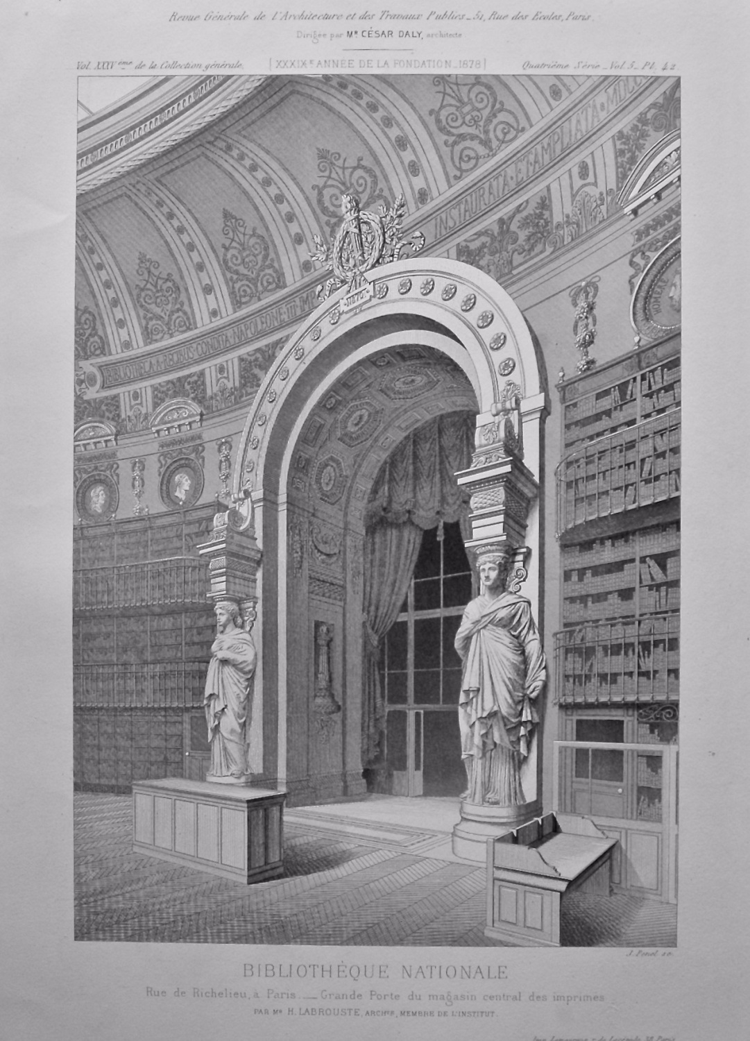 Bibliotheque Nationale. 1878.